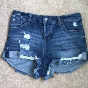 Celebrity Pink Jean Shorts